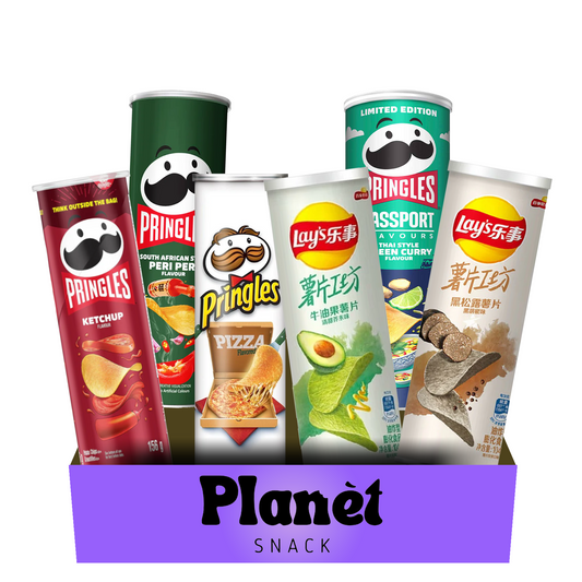 Box Pringles & Lay's