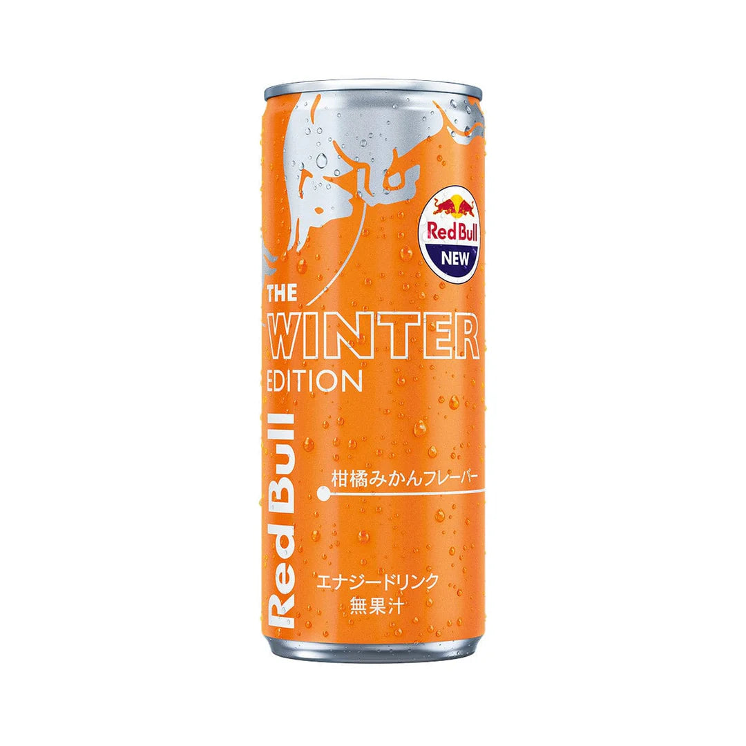 Red bull Japan Winter Edition Agrumes Mandarine